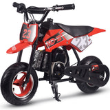 MotoTec Supermoto 50cc 2-Stroke Kids Dirt Bike - Red