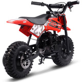 MotoTec Supermoto 50cc 2-Stroke Kids Dirt Bike - Red