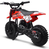 MotoTec Supermoto 50cc 2-Stroke Kids Dirt Bike - Red