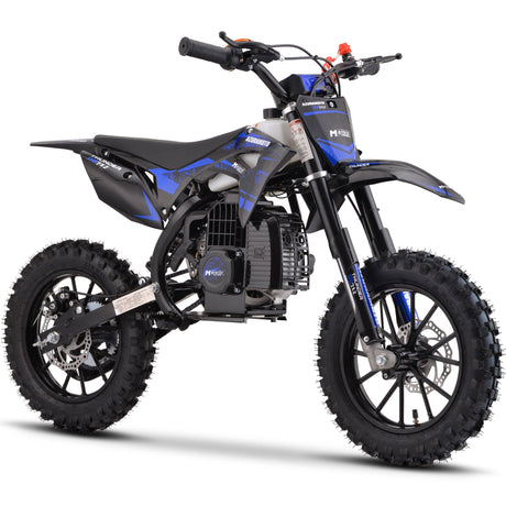 MotoTec - Demon 40cc 4-Stroke Kids Gas Dirt Bike Blue