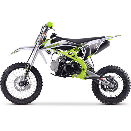 MotoTec - Demon 40cc 4-Stroke Kids Gas Dirt Bike Green
