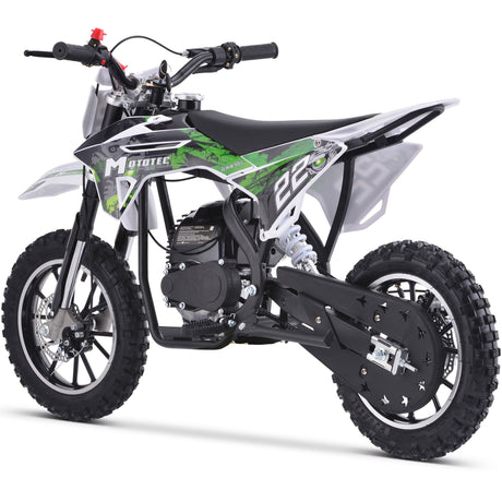 MotoTec Demon 40cc 4-Stroke Kids Gas Dirt Bike - Green