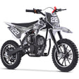 MotoTec Demon 40cc 4-Stroke Kids Gas Dirt Bike - White