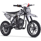 MotoTec Demon 40cc 4-Stroke Kids Gas Dirt Bike - White