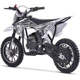 MotoTec Demon 40cc 4-Stroke Kids Gas Dirt Bike - White