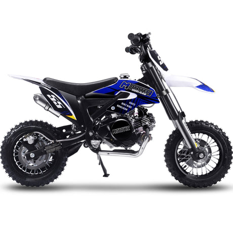 MotoTec Hooligan 60cc 4-Stroke Gas Dirt Bike - Black