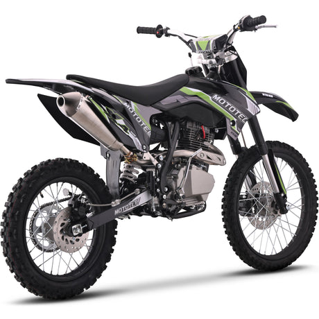 MotoTec - X4 150cc 4-Stroke Gas Dirt Bike Black