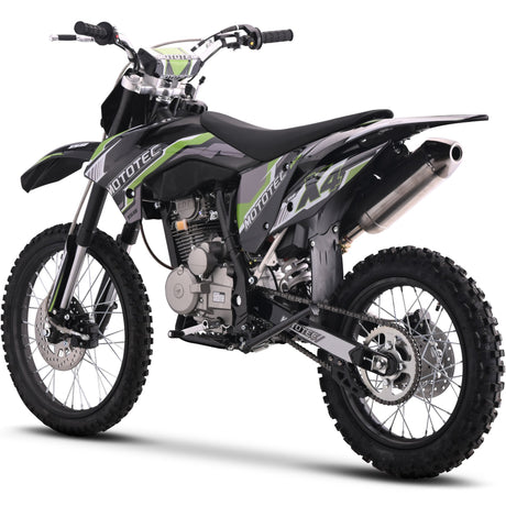 MotoTec - X4 150cc 4-Stroke Gas Dirt Bike Black