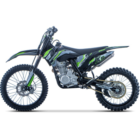 MotoTec - X5 250cc 4-Stroke Gas Dirt Bike Black