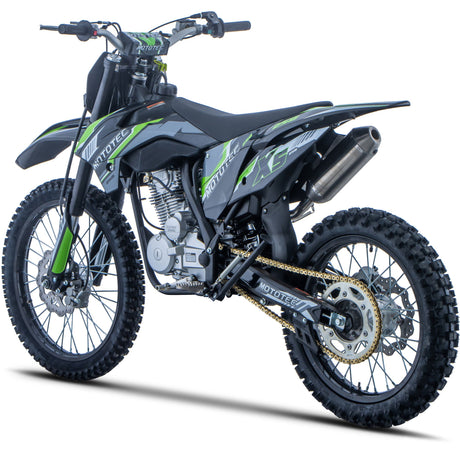 MotoTec - X5 250cc 4-Stroke Gas Dirt Bike Black