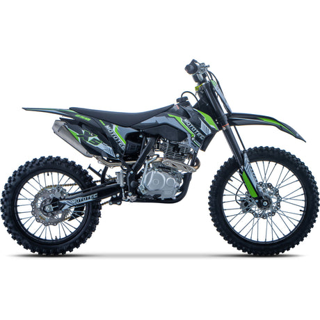 MotoTec - X5 250cc 4-Stroke Gas Dirt Bike Black