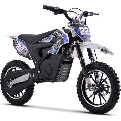 MotoTec 36v 790w Demon Electric Dirt Bike Lithium - Blue