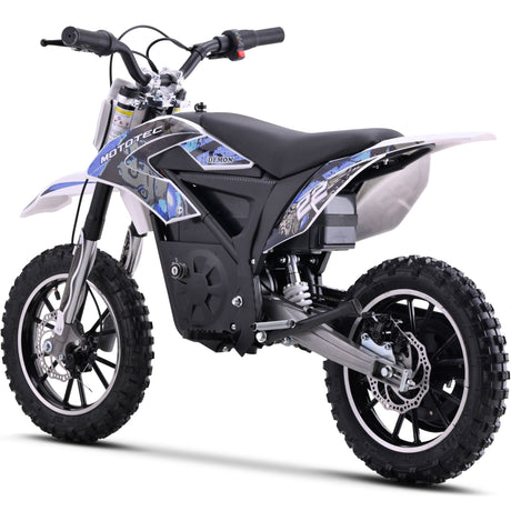 MotoTec 36v 790w Demon Electric Dirt Bike Lithium - Blue