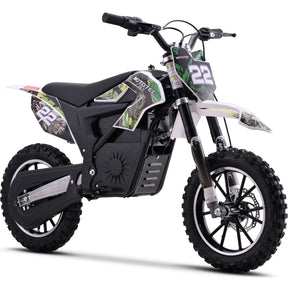 MotoTec 36v 790w Demon Electric Dirt Bike Lithium - Green