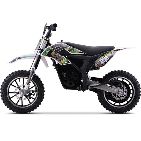 MotoTec - 36V 790W Demon Electric Dirt Bike Lithium Green
