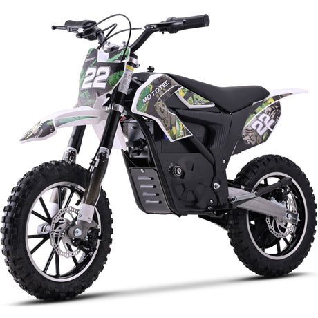 MotoTec - 36V 790W Demon Electric Dirt Bike Lithium Green