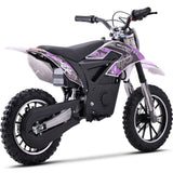 MotoTec 36v 790w Demon Electric Dirt Bike Lithium - Purple