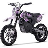 MotoTec 36v 790w Demon Electric Dirt Bike Lithium - Purple