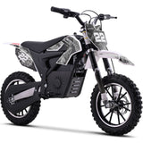 MotoTec 36v 790w Demon Electric Dirt Bike Lithium - White