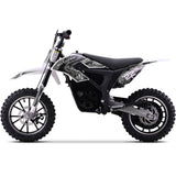 MotoTec 36v 790w Demon Electric Dirt Bike Lithium - White