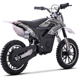 MotoTec 36v 790w Demon Electric Dirt Bike Lithium - White