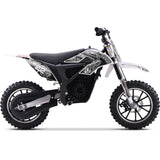 MotoTec 36v 790w Demon Electric Dirt Bike Lithium - White