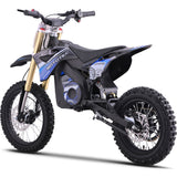 MotoTec 48v 1800w Pro Electric Dirt Bike Lithium - Blue