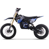 MotoTec 48v 1800w Pro Electric Dirt Bike Lithium - Blue
