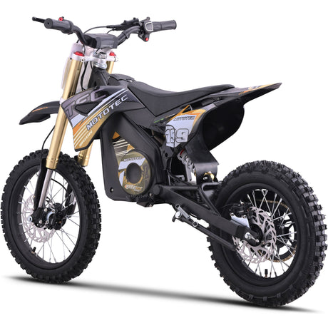 MotoTec 48v 1800w Pro Electric Dirt Bike Lithium - Orange