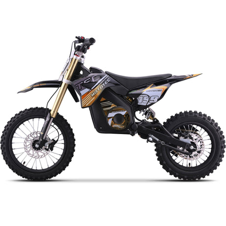 MotoTec 48v 1800w Pro Electric Dirt Bike Lithium - Orange