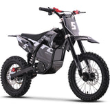 MotoTec 60v 2000w Pro Electric Dirt Bike Lithium - Grey