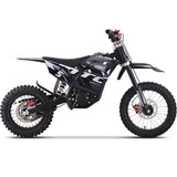 MotoTec 60v 2000w Pro Electric Dirt Bike Lithium - Grey