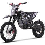 MotoTec 60v 2000w Pro Electric Dirt Bike Lithium - Grey