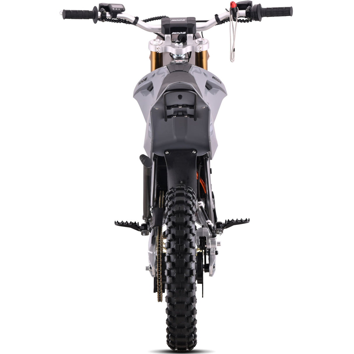 MotoTec 72v 8000w Pro Electric Dirt Bike 17/14 Lithium - Grey