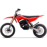 MotoTec 72v 8000w Pro Electric Dirt Bike 17/14 Lithium - Red