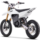 MotoTec 72v 8000w Pro Electric Dirt Bike 17/14 Lithium - White