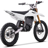 MotoTec 72v 8000w Pro Electric Dirt Bike 19/16 Lithium - White