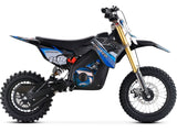 MotoTec 36v 1200w Pro Electric Dirt Bike Lithium - Blue