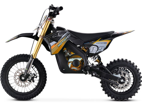 MotoTec 36v 1200w Pro Electric Dirt Bike Lithium - Orange