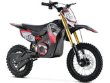 MotoTec 36v 1200w Pro Electric Dirt Bike Lithium - Red