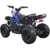 MotoTec - E-Bully 36v 1000w ATV Electric Kids Off-Road Vehicle - Blue