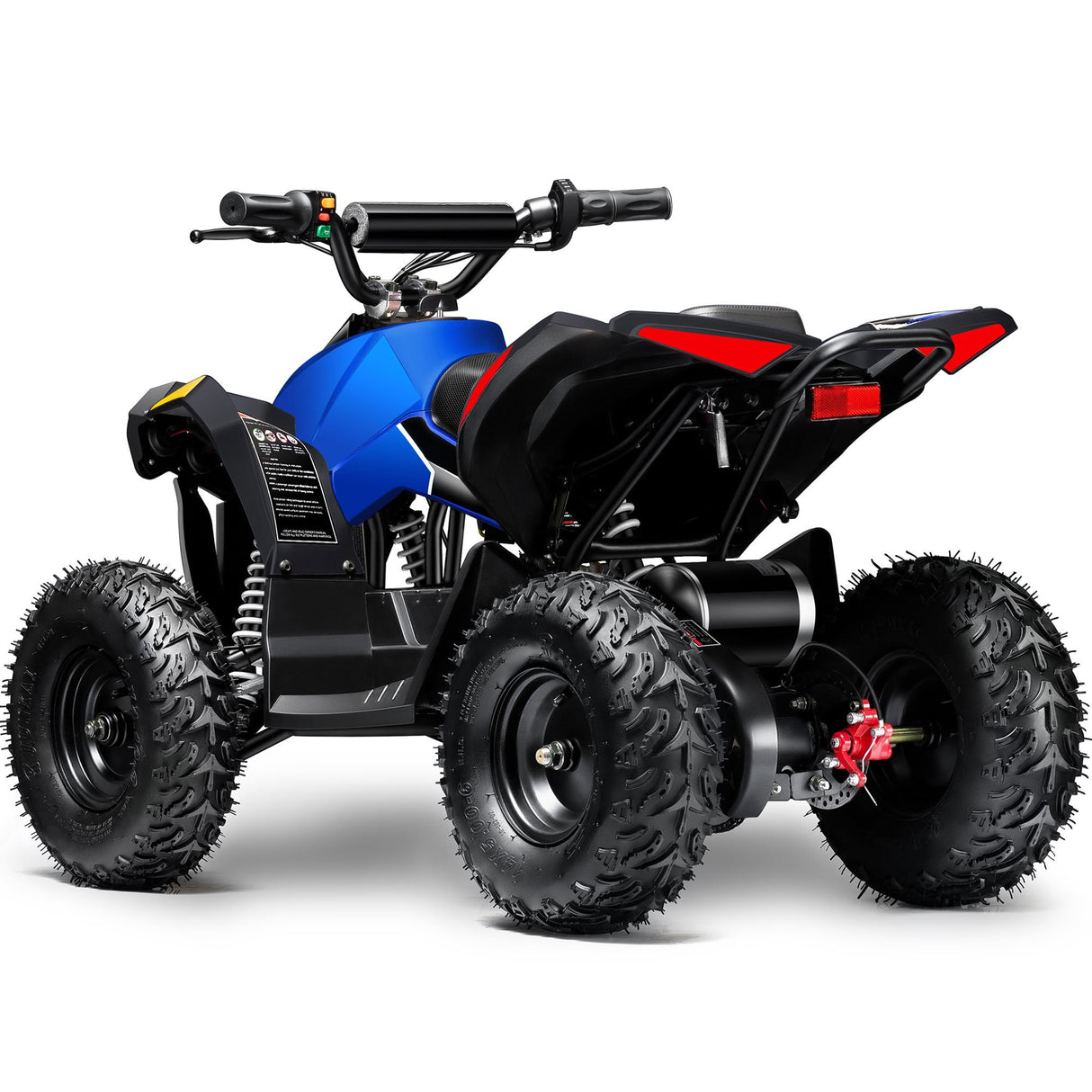 MotoTec - E-Bully 36v 1000w ATV Electric Kids Off-Road Vehicle - Blue