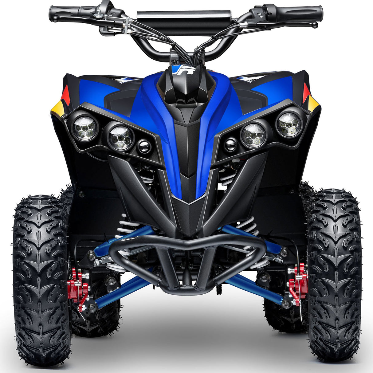 MotoTec - E-Bully 36v 1000w ATV Electric Kids Off-Road Vehicle - Blue