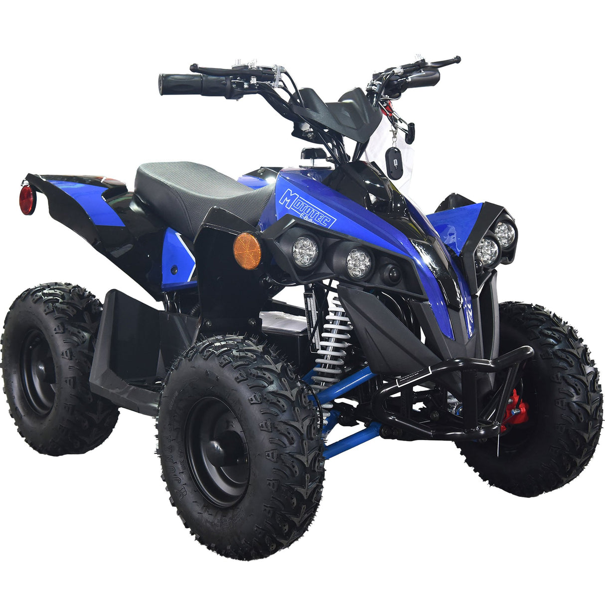 MotoTec - E-Bully 36v 1000w ATV Electric Kids Off-Road Vehicle - Blue