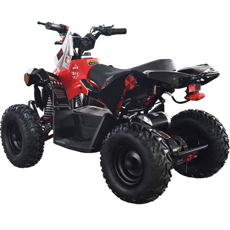 MotoTec - E-Bully 36v 1000w ATV Electric Kids Off-Road Vehicle - Red