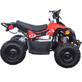 MotoTec - E-Bully 36v 1000w ATV Electric Kids Off-Road Vehicle - Red