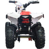 MotoTec - E-Bully 36v 1000w ATV Electric Kids Off-Road Vehicle - White