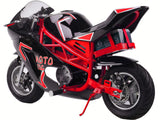MotoTec 36v 500w Electric Pocket Bike GT - Red