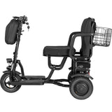 MotoTec Folding Mobility Electric Trike 48v 700w Dual Motor Lithium Bl
