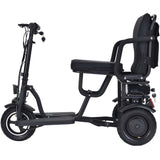 MotoTec Folding Mobility Electric Trike 48v 700w Dual Motor Lithium Bl